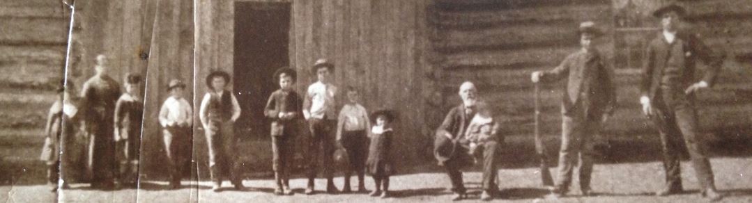 Henry Lunt Family at Home in Colonia Pacheco, Mexico